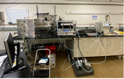 Oxidation flow reactor 